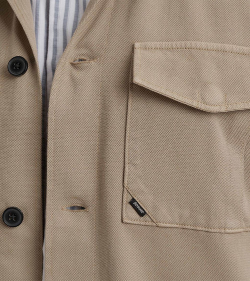 Vanguard overshirt camel | Regular-fit