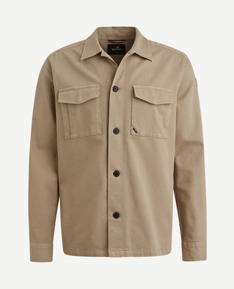 Overshirt camel