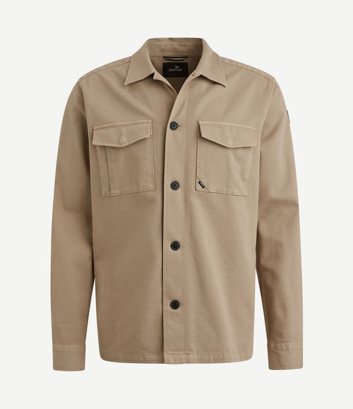 Overshirt camel