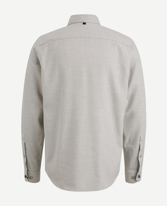 Overshirt twill greige