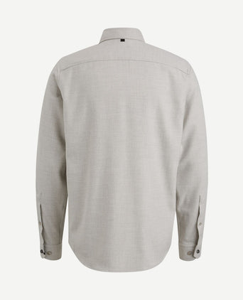 Overshirt twill greige