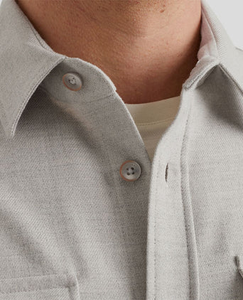 Overshirt twill greige