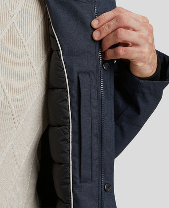 Parka wheelride donkerblauw