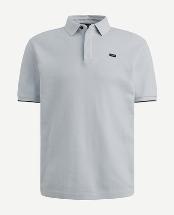 Piqué poloshirt lichtblauw