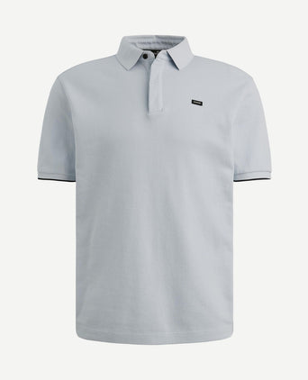 Piqué poloshirt lichtblauw