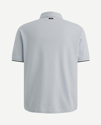 Piqué poloshirt lichtblauw