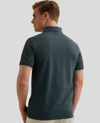 Piqué poloshirt midnight donkerblauw