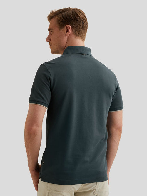 Piqué poloshirt midnight donkerblauw