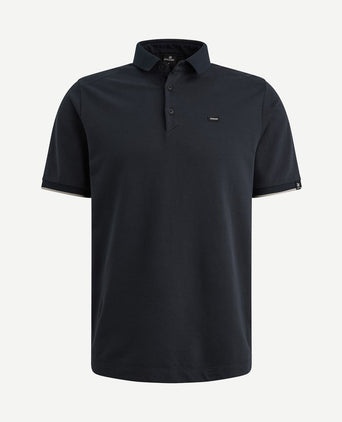 Piqué poloshirt sky captain