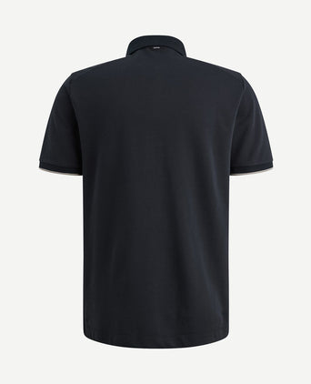 Piqué poloshirt sky captain