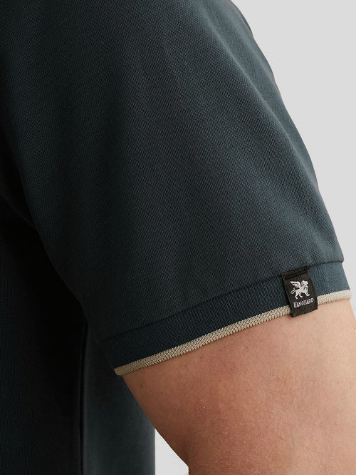 Piqué poloshirt midnight donkerblauw