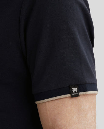 Piqué poloshirt sky captain