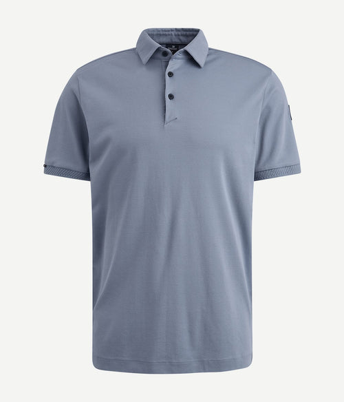Vanguard poloshirt interlock jersey blauw