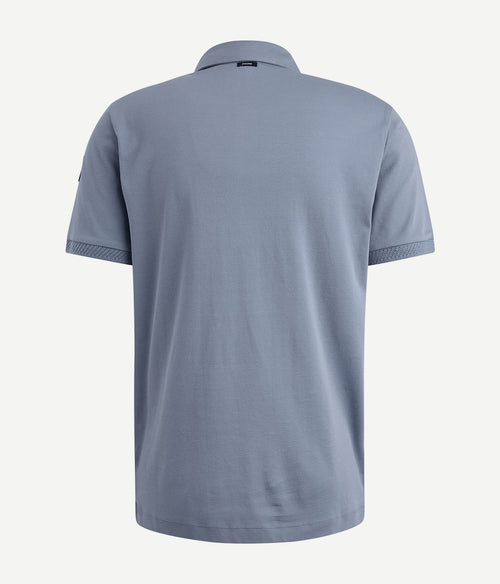 Vanguard poloshirt interlock jersey blauw