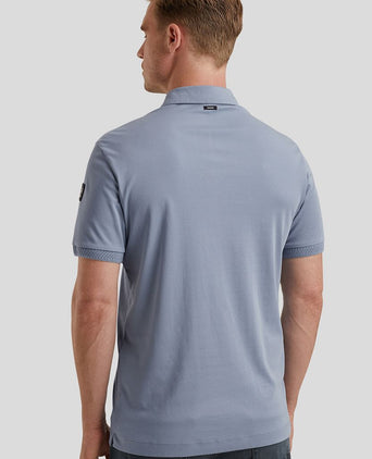 Vanguard poloshirt interlock jersey blauw