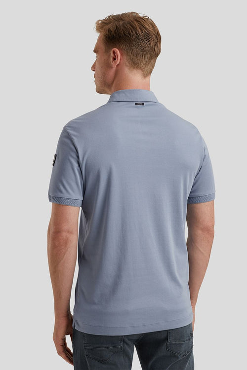 Vanguard poloshirt interlock jersey blauw