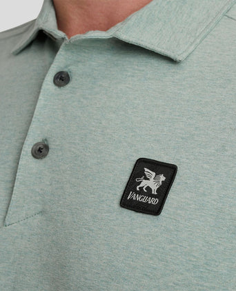 Vanguard poloshirt jersey groen | Regular-fit