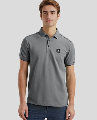 Vanguard poloshirt piqué dark slate | Regular-fit