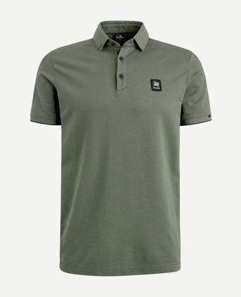 Vanguard poloshirt piqué groen | Regular-fit