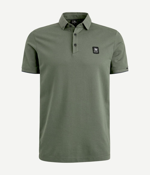 Vanguard poloshirt piqué groen | Regular-fit