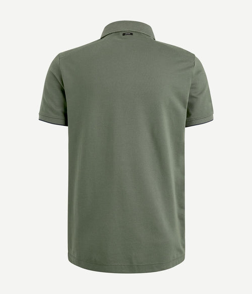 Vanguard poloshirt piqué groen | Regular-fit