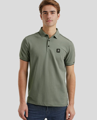 Vanguard poloshirt piqué groen | Regular-fit