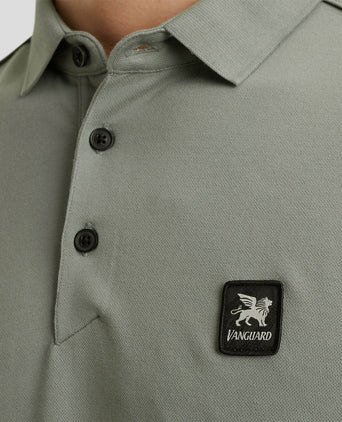 Vanguard poloshirt piqué groen | Regular-fit