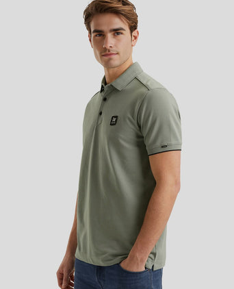 Vanguard poloshirt piqué groen | Regular-fit