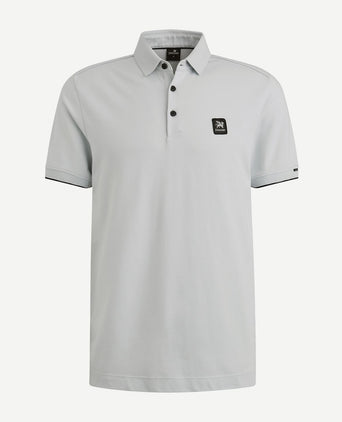 Vanguard poloshirt piqué lichtblauw | Regular-fit