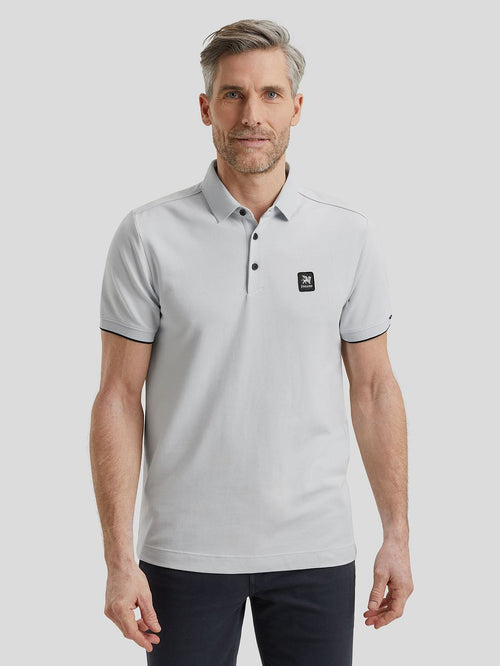 Vanguard poloshirt piqué lichtblauw | Regular-fit