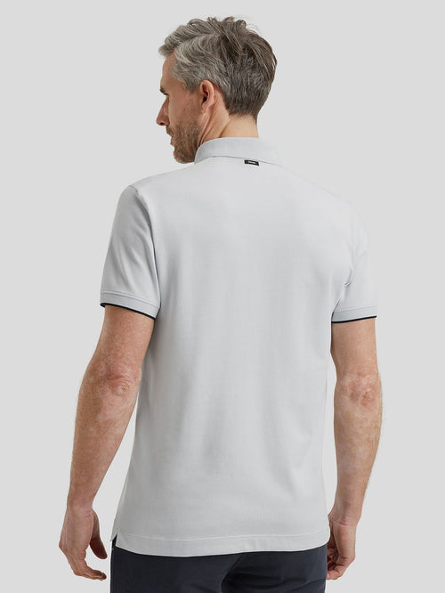 Vanguard poloshirt piqué lichtblauw | Regular-fit