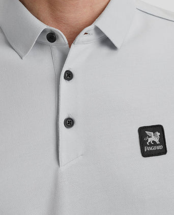 Vanguard poloshirt piqué lichtblauw | Regular-fit
