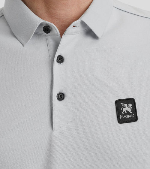 Vanguard poloshirt piqué lichtblauw | Regular-fit