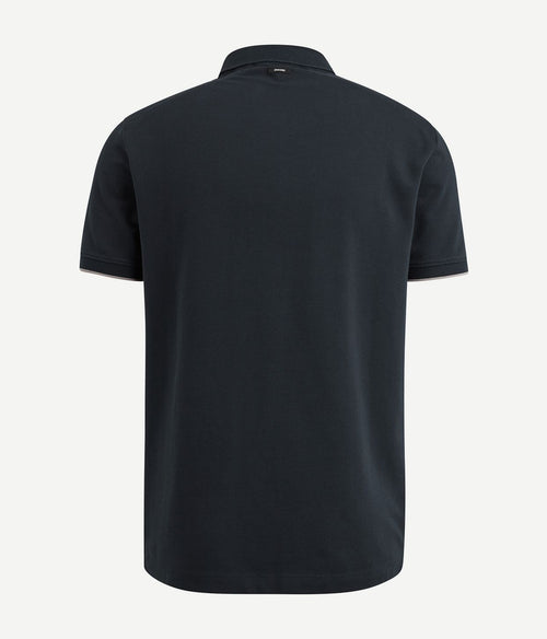 Vanguard poloshirt piqué donkerblauw | Regular-fit