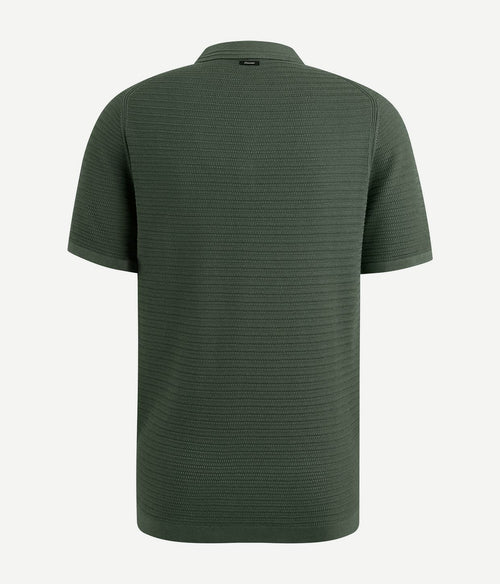 Vanguard poloshirt structuur groen | Regular-fit