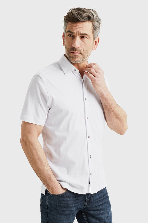 Vanguard short sleeve overhemd wit | Regular-fit