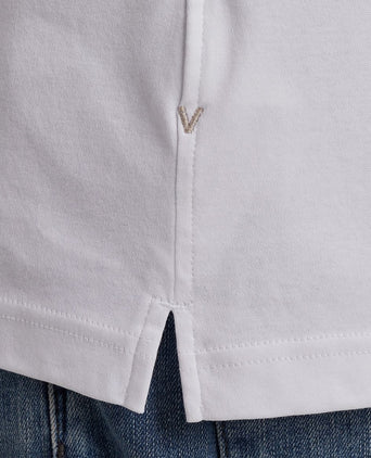 Short sleeves overhemd wit