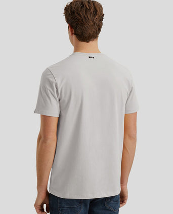T-shirt jersey lichtblauw