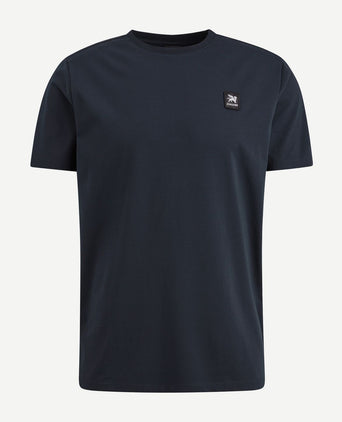 Vanguard t-shirt jersey donkerblauw | Regular-fit