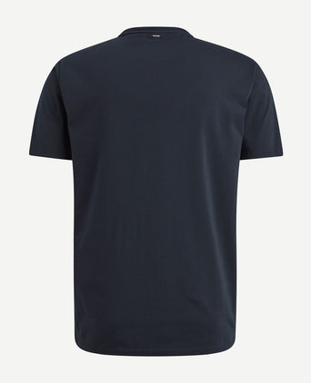Vanguard t-shirt jersey donkerblauw | Regular-fit