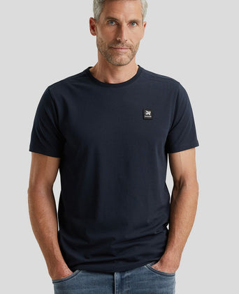 Vanguard t-shirt jersey donkerblauw | Regular-fit