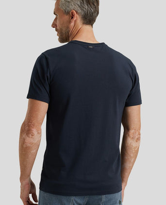 Vanguard t-shirt jersey donkerblauw | Regular-fit