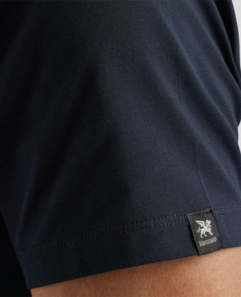 Vanguard t-shirt jersey donkerblauw | Regular-fit