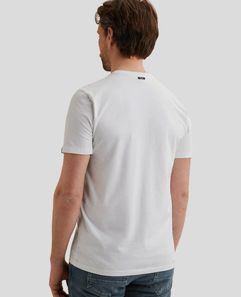 T-shirt logo wit