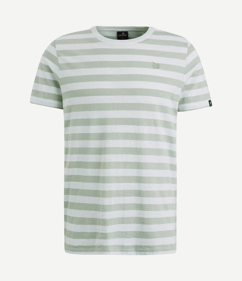 T-shirt strepen groen