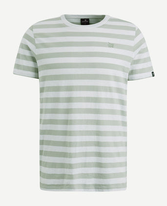 T-shirt strepen groen
