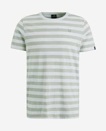 T-shirt strepen groen