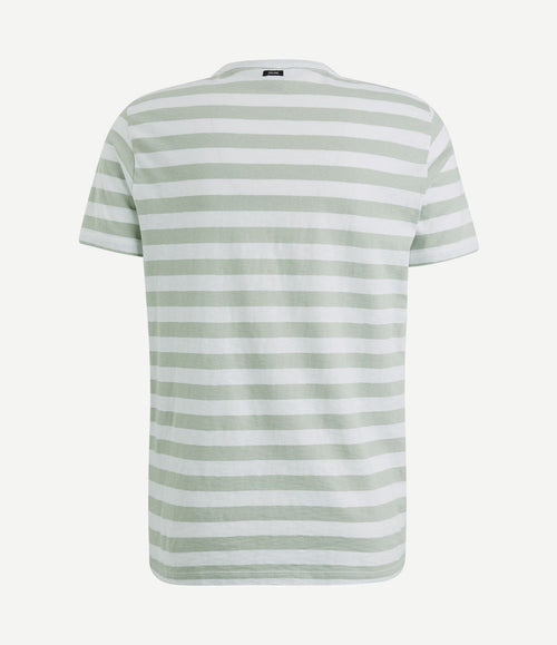 T-shirt strepen groen