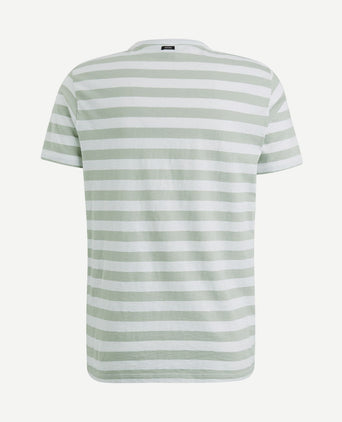 T-shirt strepen groen