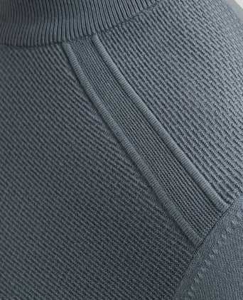 Vanguard trui knitted blauw | Regular-fit